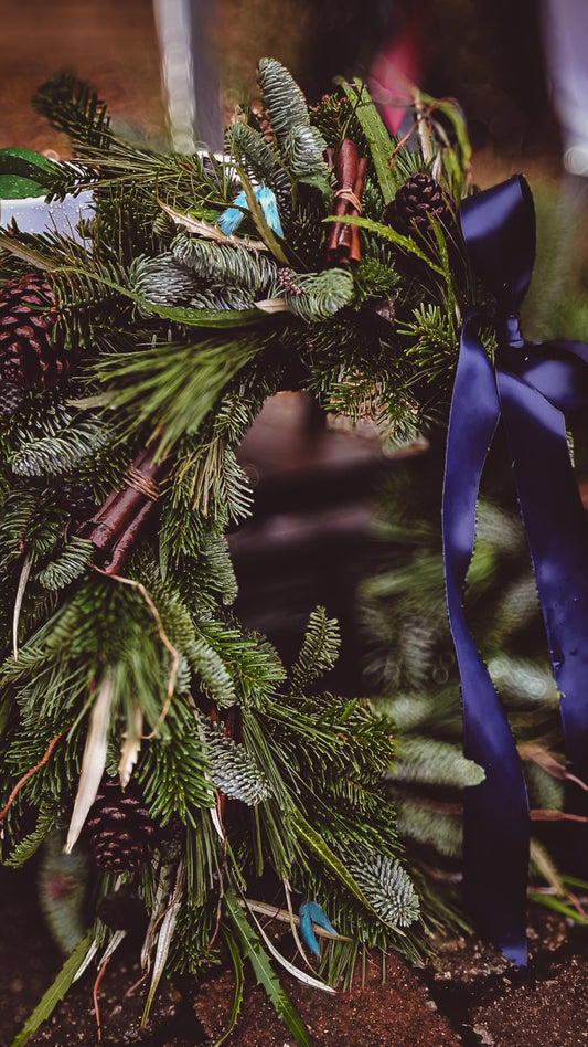 Festive Wreath - Winter Frost