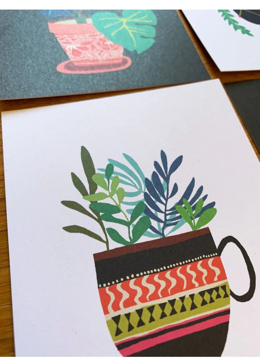 Pot Plant Series Postcards