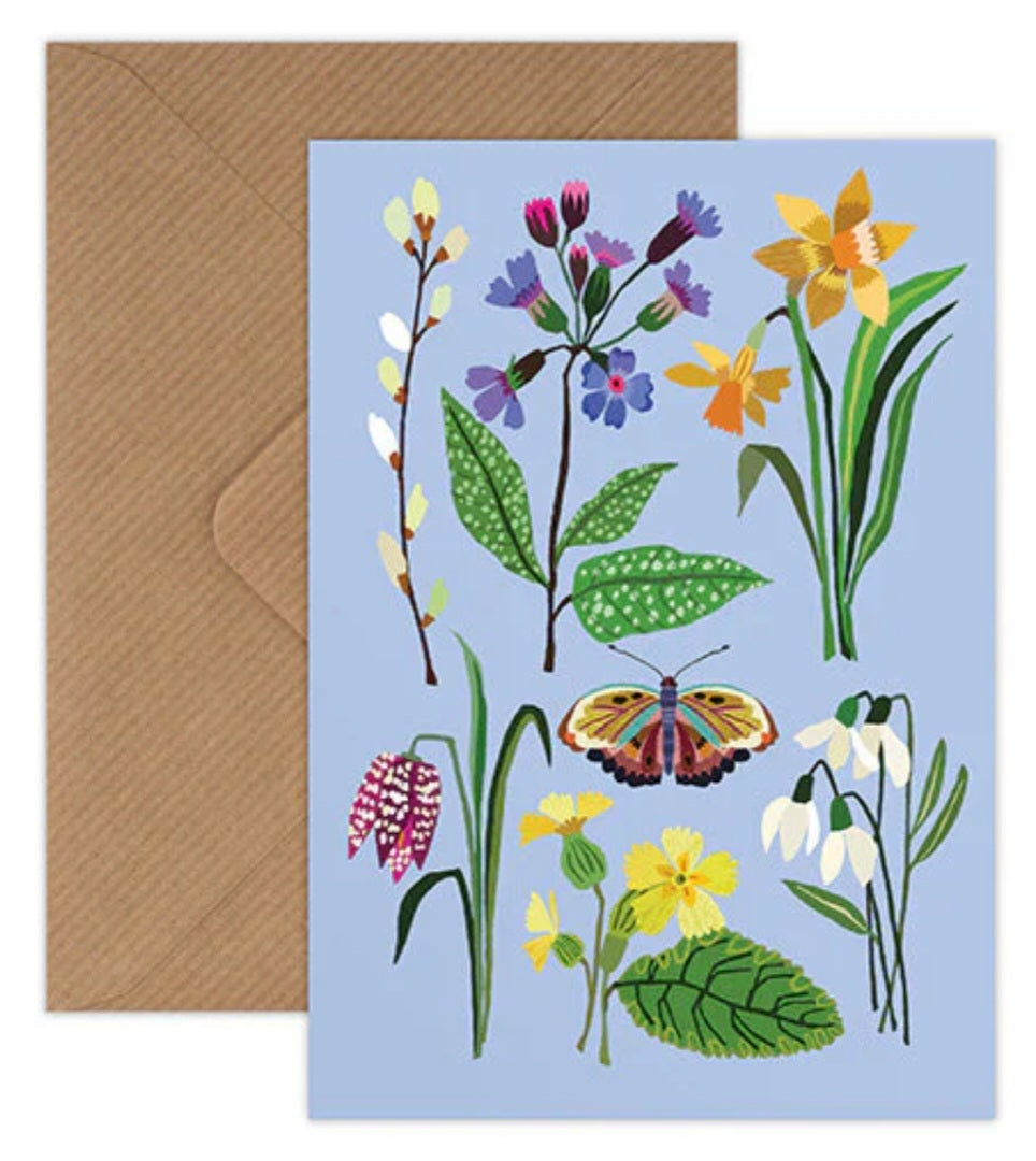 Spring Has Sprung Greetings Card