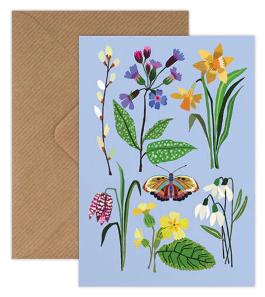 Spring Has Sprung Greetings Card