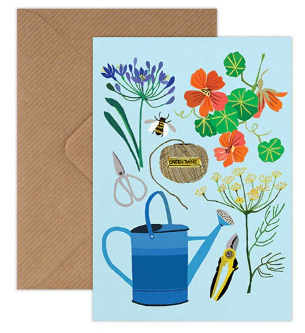 Garden Afternoon Greetings Card